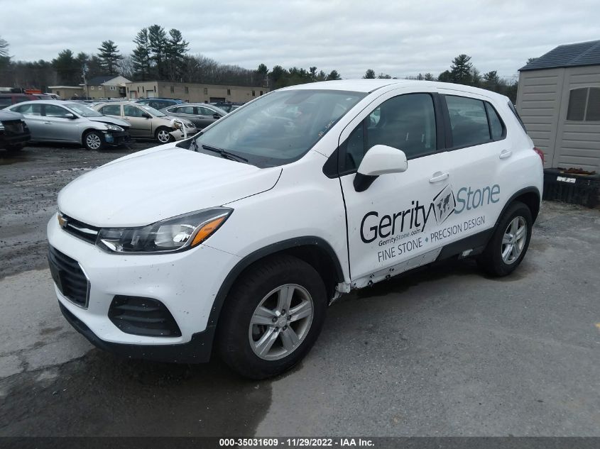 2020 CHEVROLET TRAX LS VIN: 3GNCJNSB9LL162780