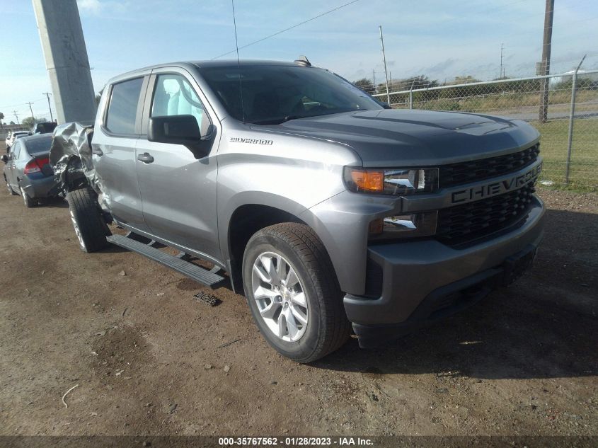 2021 CHEVROLET SILVERADO 1500 CUSTOM VIN: 3GCPWBEH9MG167109