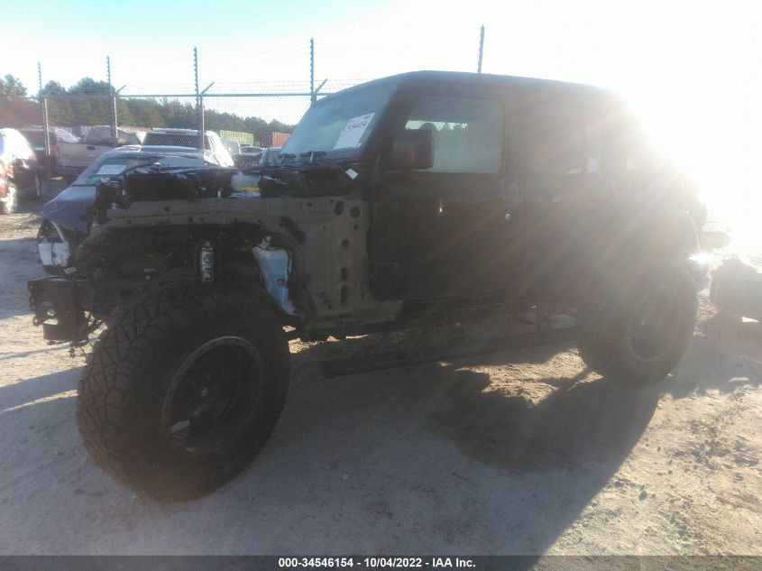 2021 JEEP WRANGLER UNLIMITED RUBICON VIN: 1C4JJXFM3MW542278