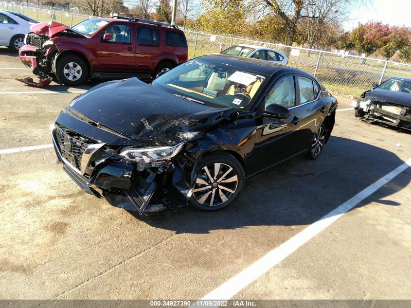 2022 NISSAN SENTRA SV VIN: 3N1AB8CV5NY280194
