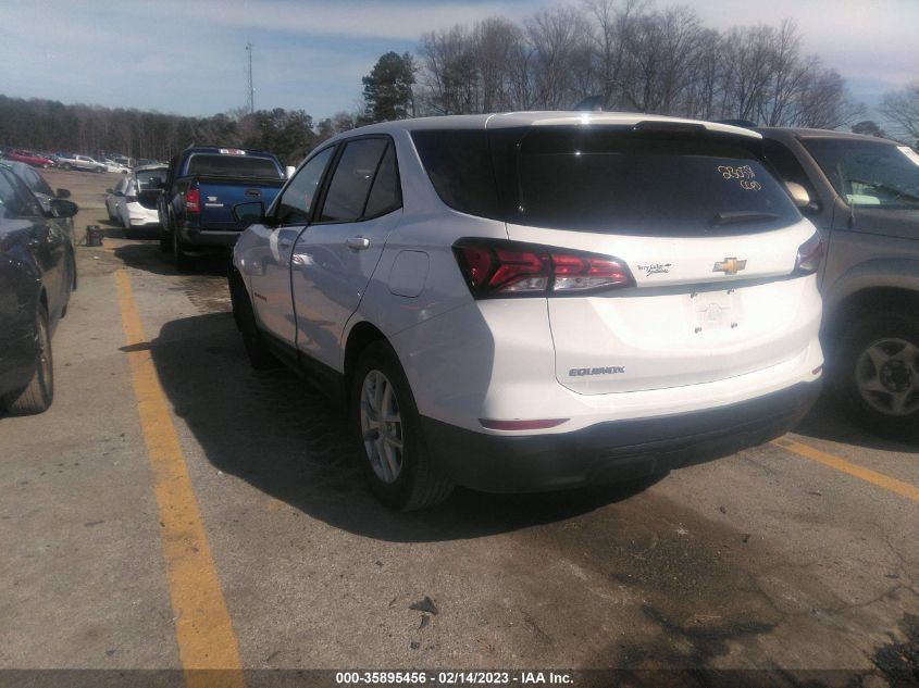 2022 CHEVROLET EQUINOX LS VIN: 2GNAXHEV7N6130432