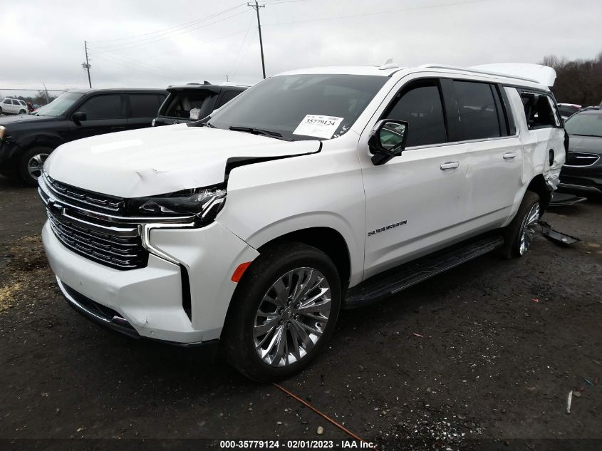 2021 CHEVROLET SUBURBAN PREMIER VIN: 1GNSKFKDXMR141592