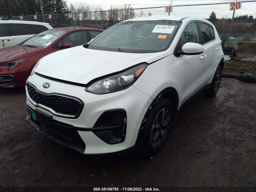 2022 KIA SPORTAGE LX VIN: KNDPM3AC0N7949284