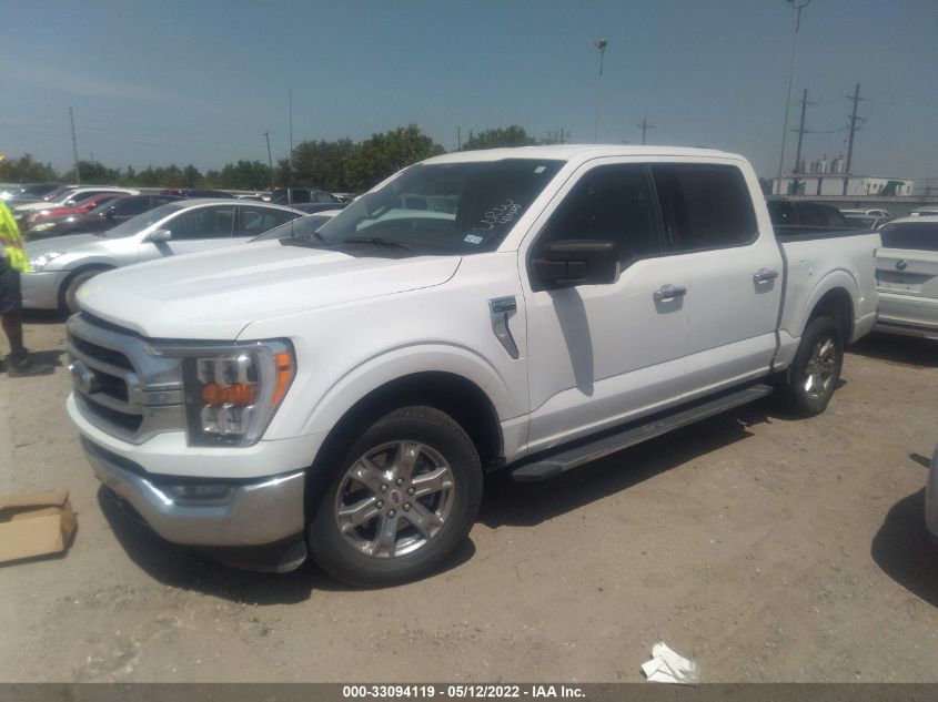 2021 FORD F-150 XL/XLT VIN: 1FTEW1CB2MFA73543