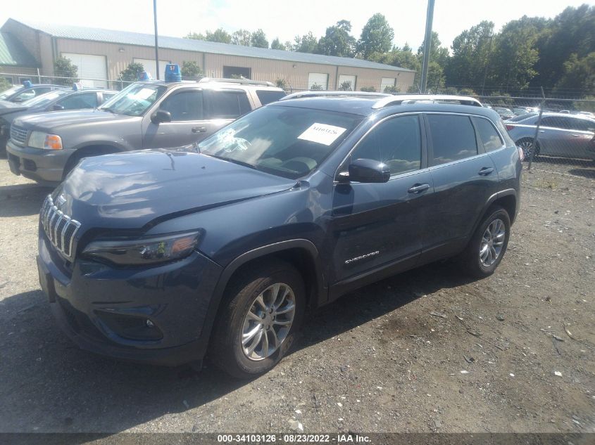 2021 JEEP CHEROKEE LATITUDE LUX VIN: 1C4PJMMX6MD194770