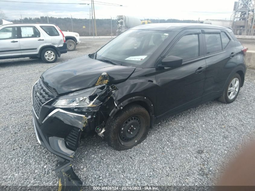 2022 NISSAN KICKS S VIN: 3N1CP5BV1NL477676