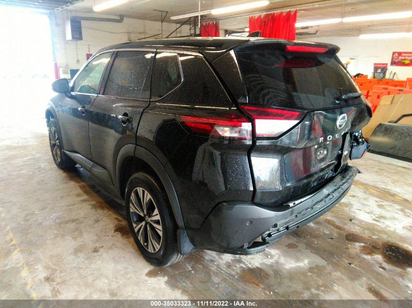 2021 NISSAN ROGUE SV VIN: 5N1AT3BB2MC828692