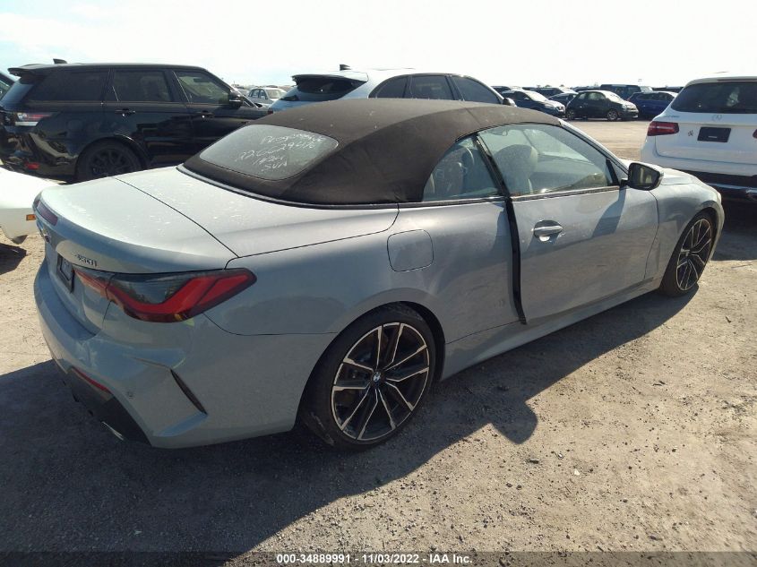 2022 BMW 4 SERIES 430I VIN: WBA23AT00NCJ61808