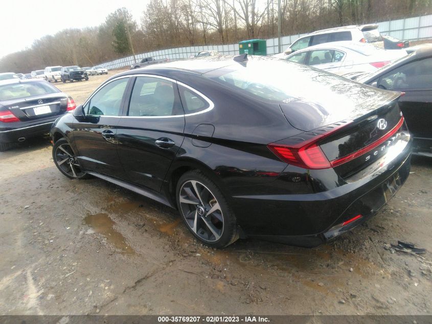 2021 HYUNDAI SONATA SEL PLUS VIN: 5NPEJ4J24MH108205