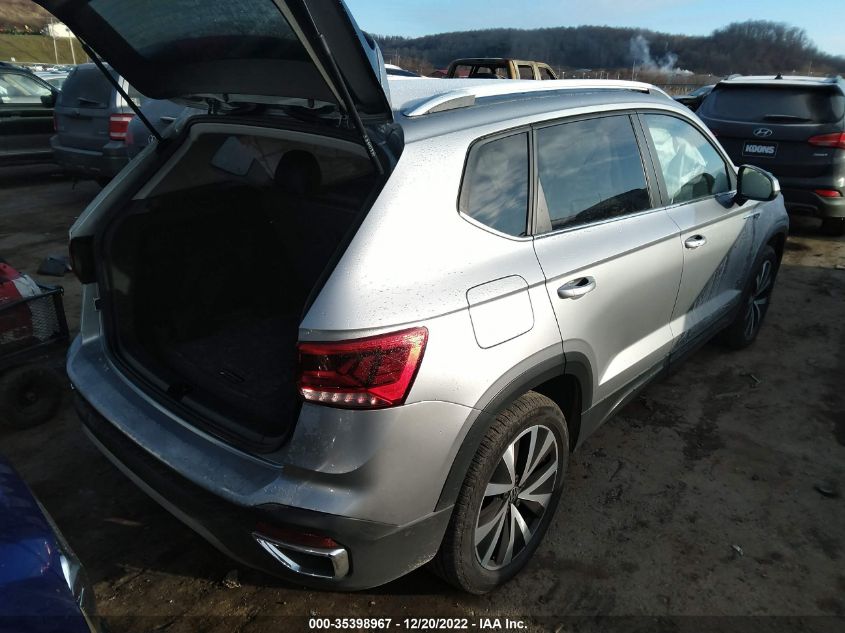 2022 VOLKSWAGEN TAOS SE VIN: 3VVWX7B24NM055831