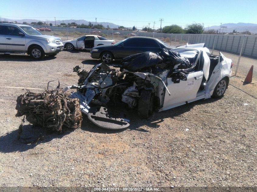 2020 TOYOTA COROLLA LE VIN: JTDEPRAE2LJ017574
