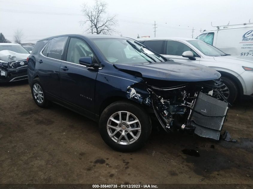 2022 CHEVROLET EQUINOX LT VIN: 3GNAXKEV8NL258042