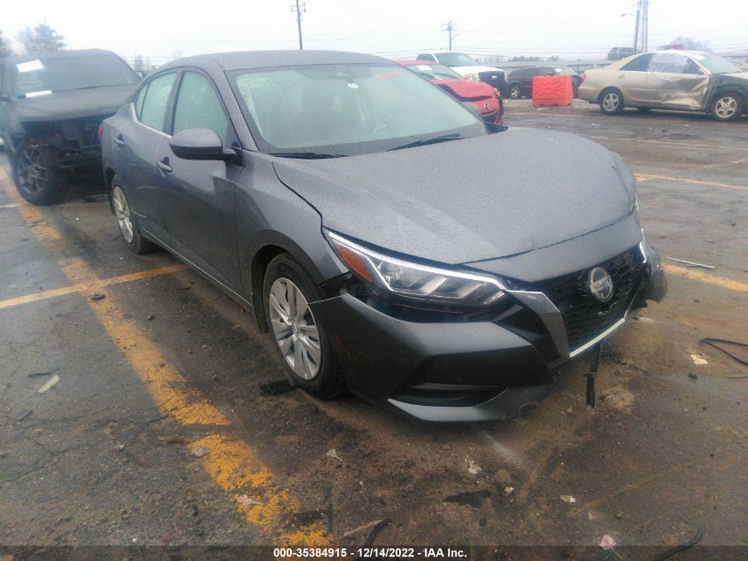 2021 NISSAN SENTRA S VIN: 3N1AB8BVXMY232528
