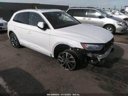 2021 AUDI Q5 PREMIUM VIN: WA1AAAFY4M2040350