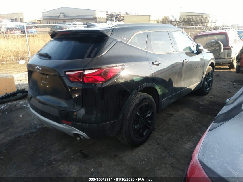 2022 CHEVROLET BLAZER LT VIN: 3GNKBJRSXNS122515