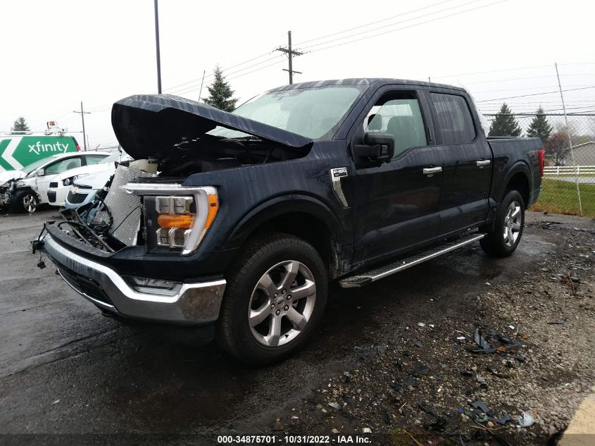2022 FORD F-150 XL/XLT/LARIAT VIN: 1FTFW1E51NFB60217