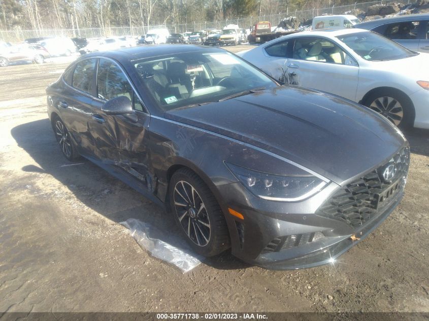 2021 HYUNDAI SONATA LIMITED VIN: 5NPEH4J28MH076709