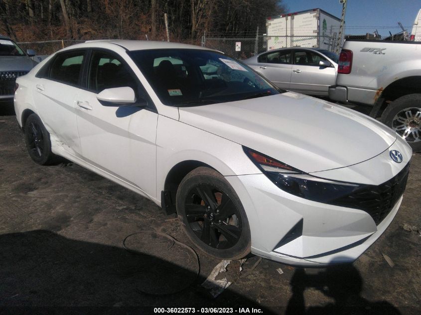 2022 HYUNDAI ELANTRA SEL VIN: 5NPLM4AGXNH063783