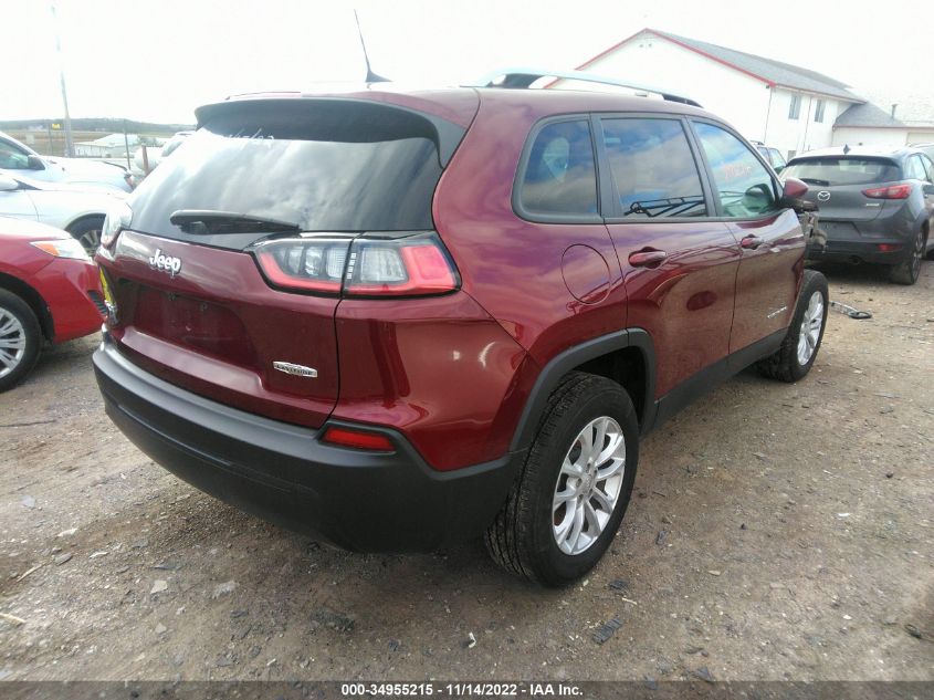 2021 JEEP CHEROKEE LATITUDE VIN: 1C4PJMCBXMD153208