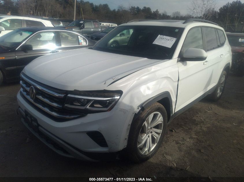 2021 VOLKSWAGEN ATLAS 3.6L V6 SE W/TECHNOLOGY VIN: 1V2KR2CA6MC563362