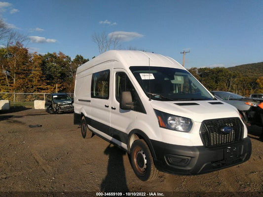 2021 FORD TRANSIT CARGO VAN VIN: 1FTBW3X80MKA62223