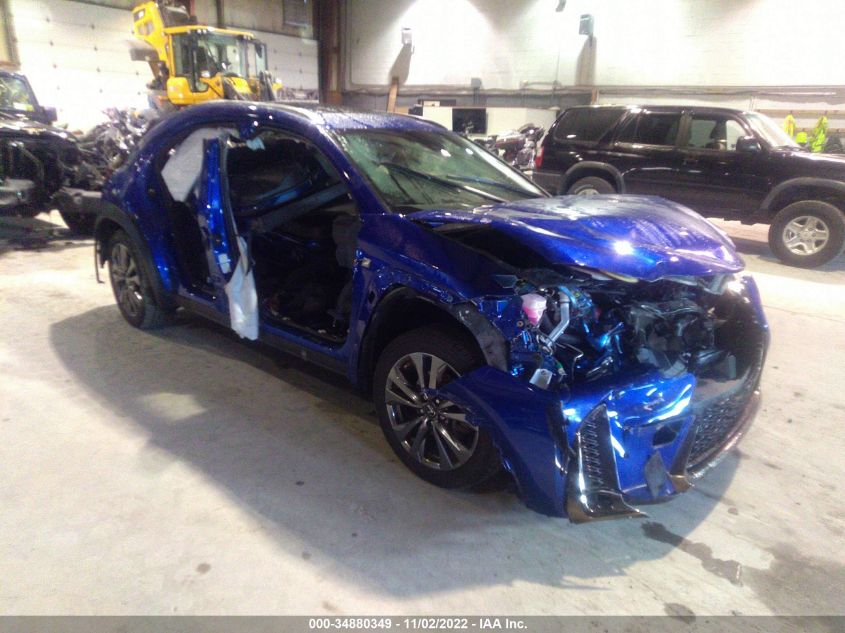 2021 LEXUS UX UX 250H F SPORT VIN: JTHR9JBH8M2046268