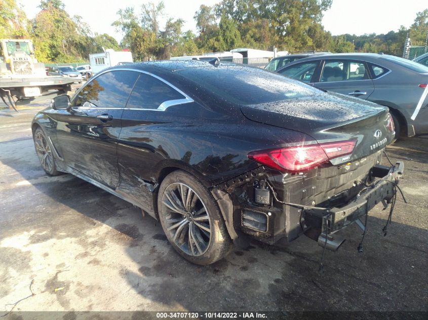2021 INFINITI Q60 3.0T LUXE VIN: JN1EV7KL4MM470251