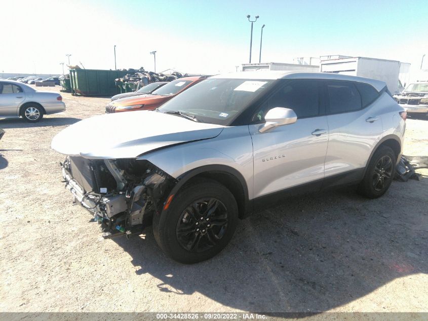 2021 CHEVROLET BLAZER LT VIN: 3GNKBBRA4MS568669