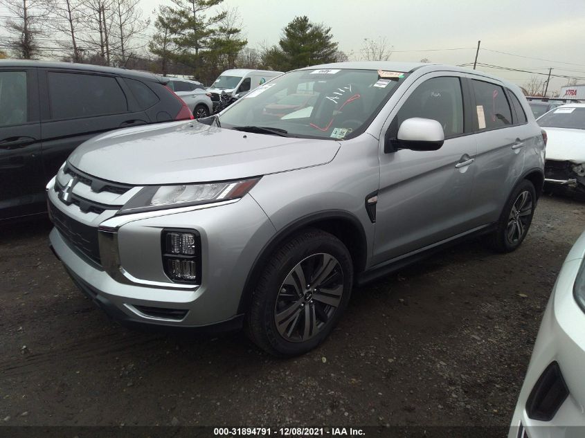 2020 MITSUBISHI OUTLANDER SPORT ES 2.0/SP 2.0 VIN: JA4AP3AU4LU007088