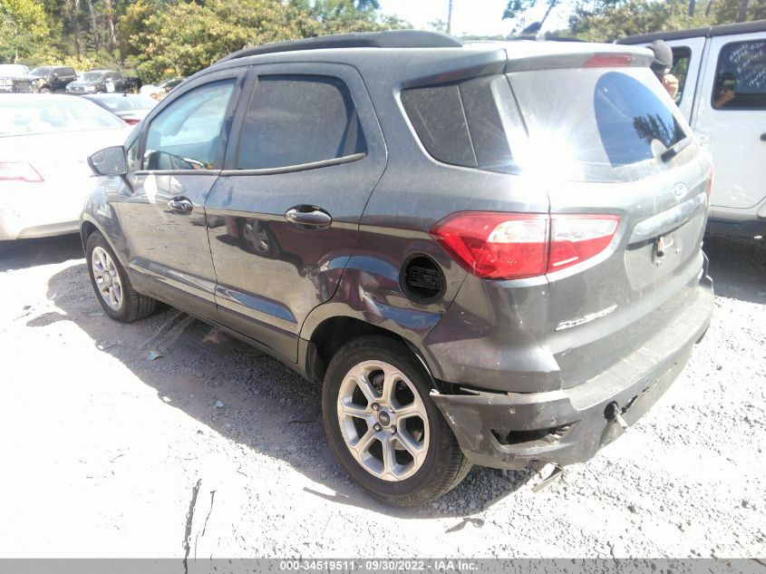2020 FORD ECOSPORT SE VIN: MAJ6S3GL3LC317804