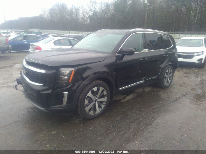2022 KIA TELLURIDE EX VIN: 5XYP3DHC9NG302707