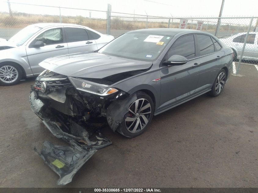 2020 VOLKSWAGEN JETTA GLI S/AUTOBAHN VIN: 3VW6T7BU4LM076488