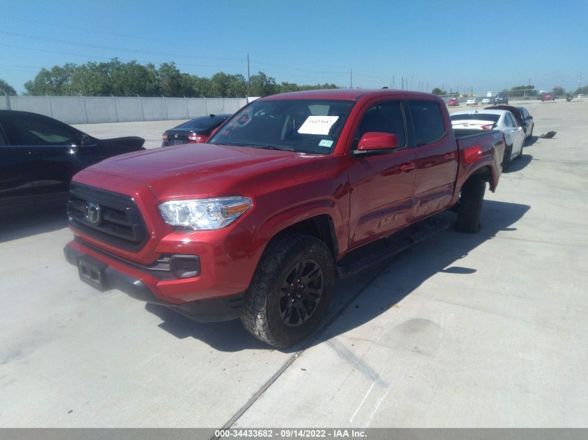 2021 TOYOTA TACOMA 2WD SR/SR5 VIN: 3TYAX5GN2MT013192