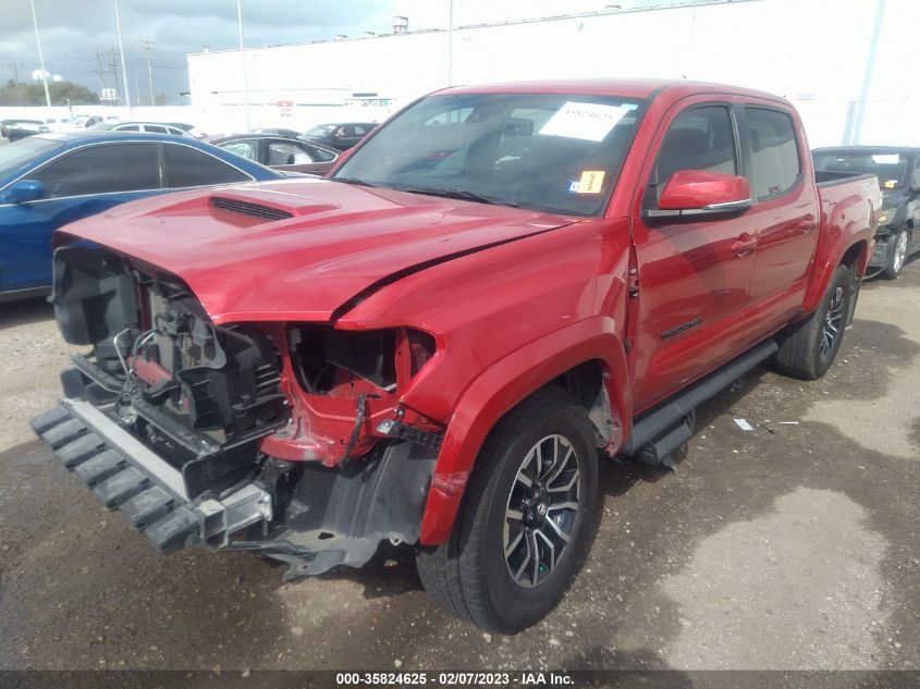 2022 TOYOTA TACOMA 2WD SR5/TRD SPORT VIN: 3TMAZ5CN4NM164595