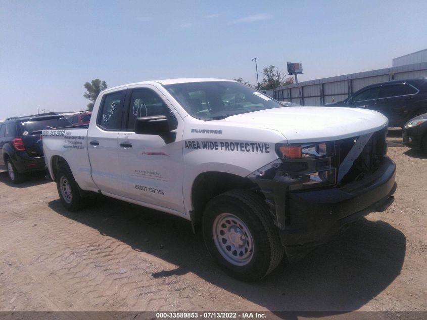 2021 CHEVROLET SILVERADO 1500 WORK TRUCK VIN: 1GCRWAEH5MZ368329