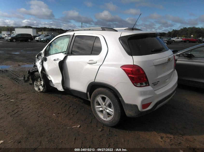 2022 CHEVROLET TRAX LT VIN: KL7CJPSM4NB532671