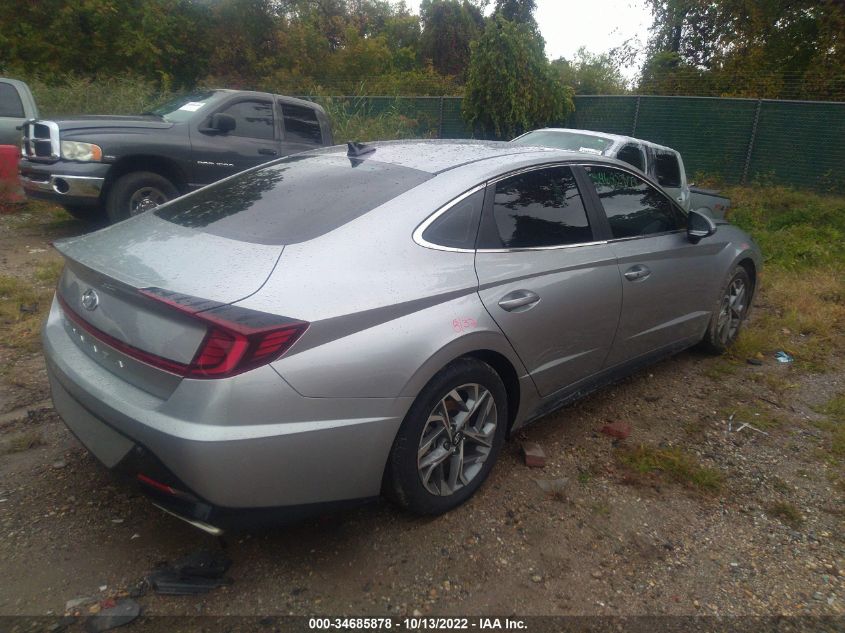 2021 HYUNDAI SONATA SEL VIN: 5NPEL4JAXMH113863