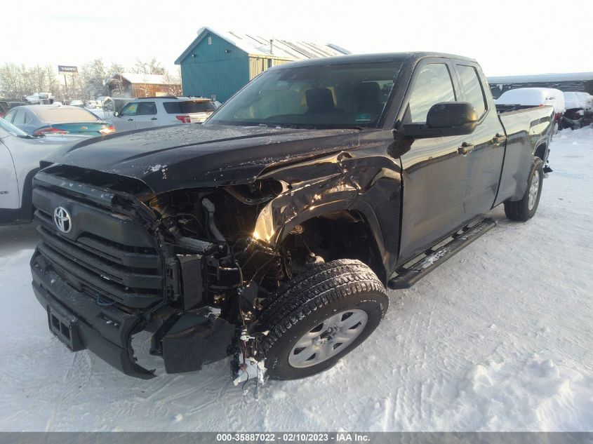 2022 TOYOTA TUNDRA 4WD SR VIN: 5TFKB5GD2NX001383