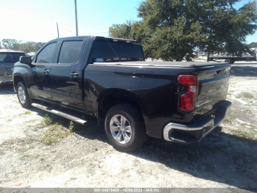 2021 CHEVROLET SILVERADO 1500 LT VIN: 3GCPWCED3MG133833