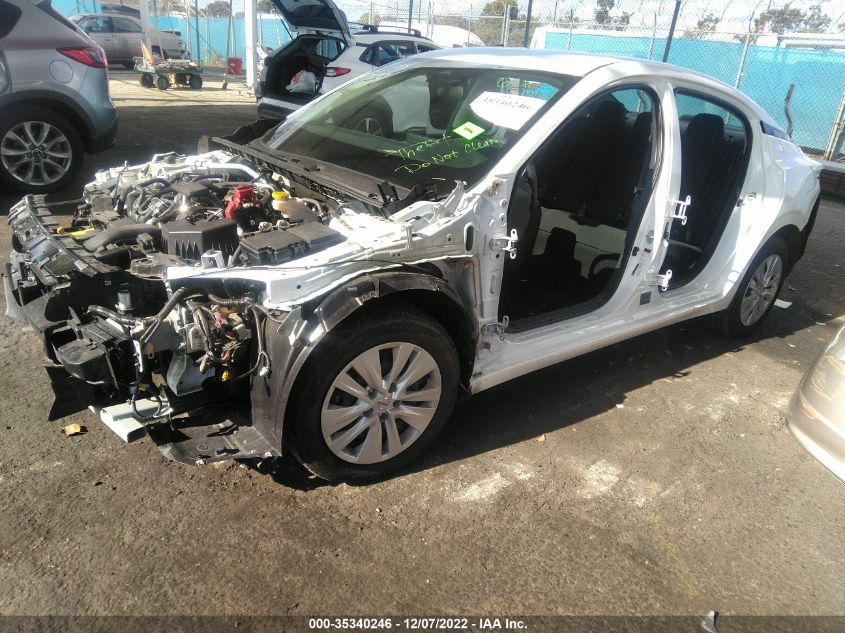 2022 NISSAN SENTRA S VIN: 3N1AB8BVXNY213253