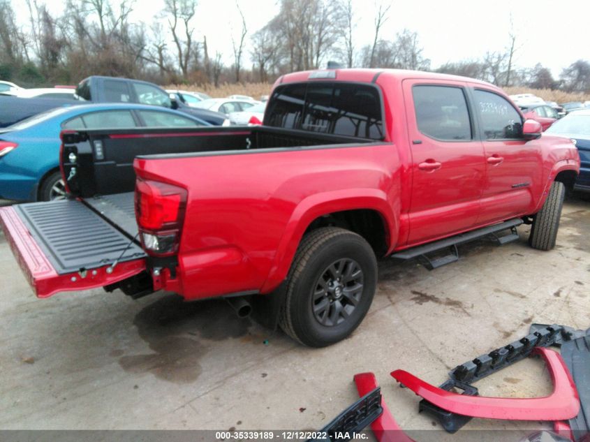 2022 TOYOTA TACOMA 4WD SR/SR5/TRD SPORT VIN: 3TYCZ5AN0NT087711