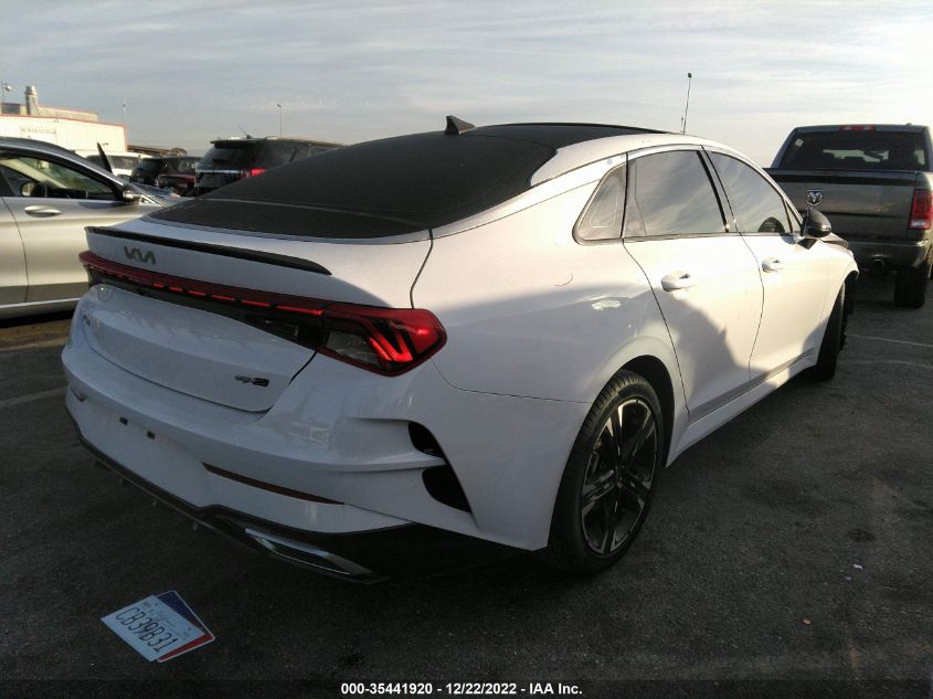2022 KIA K5 GT-LINE VIN: 5XXG64J22NG137922