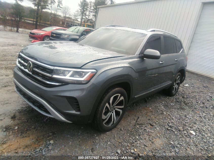 2022 VOLKSWAGEN ATLAS 3.6L V6 SEL VIN: 1V2BR2CA5NC538678