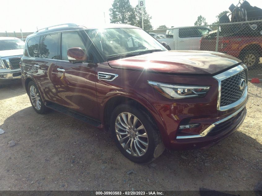 2022 INFINITI QX80 LUXE VIN: JN8AZ2AF2N9743887