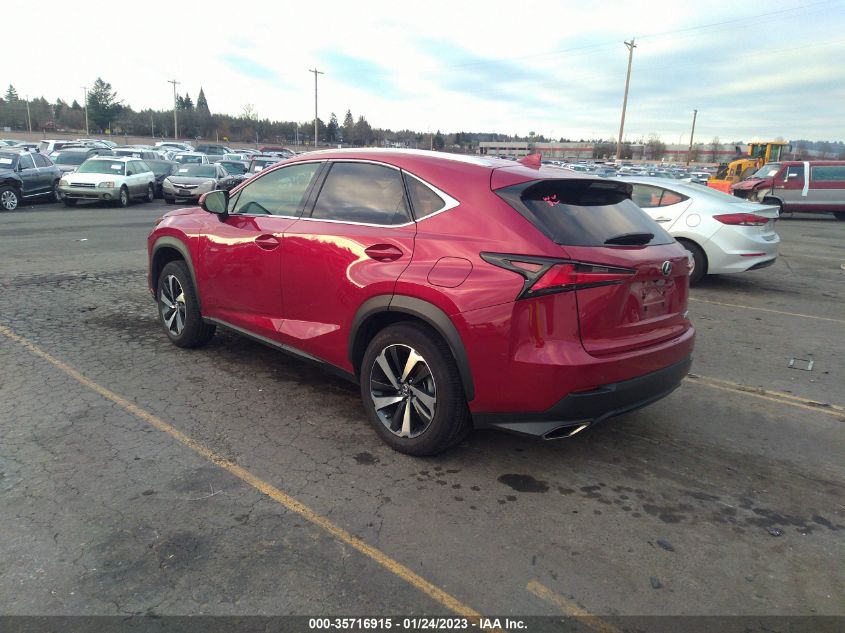 2021 LEXUS NX NX 300 VIN: JTJGARDZ2M2261307