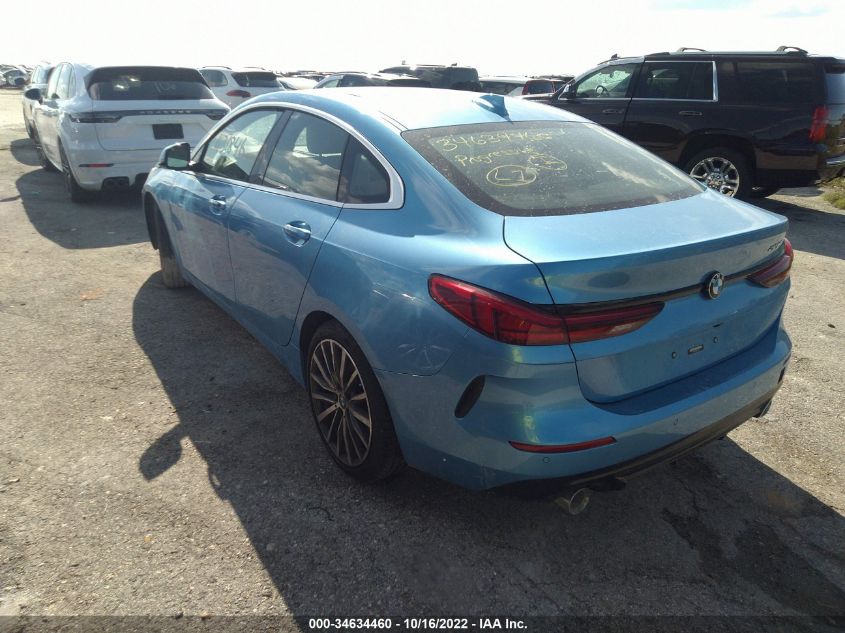 2021 BMW 2 SERIES 228I VIN: WBA53AK09M7H31846