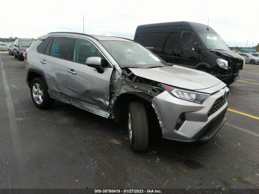 2021 TOYOTA RAV4 XLE VIN: 2T3W1RFV7MC167375