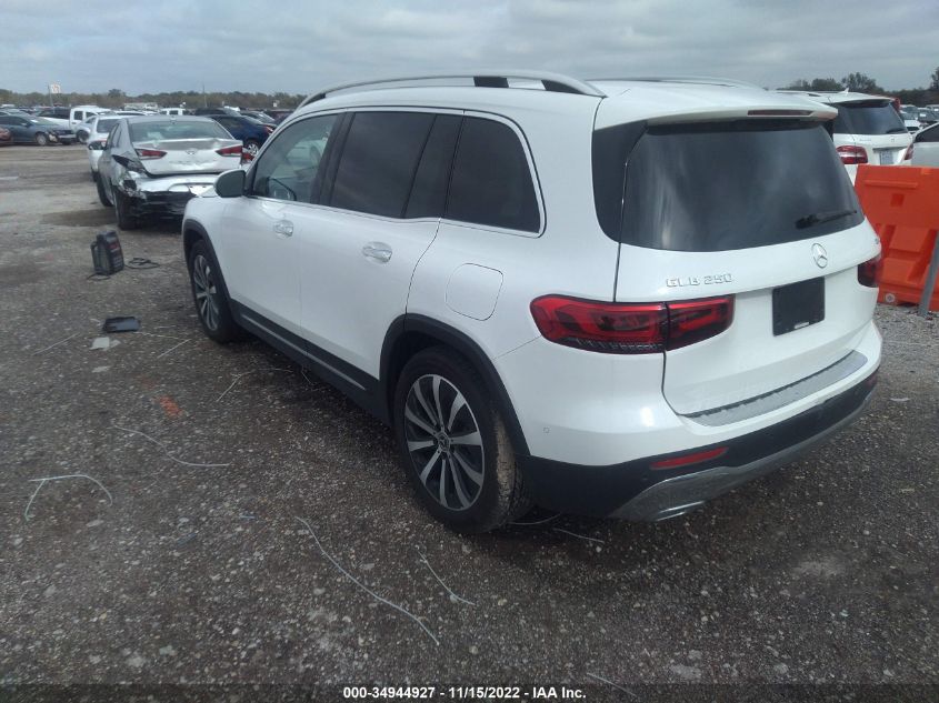 2022 MERCEDES-BENZ GLB GLB 250 VIN: W1N4M4HB4NW187727