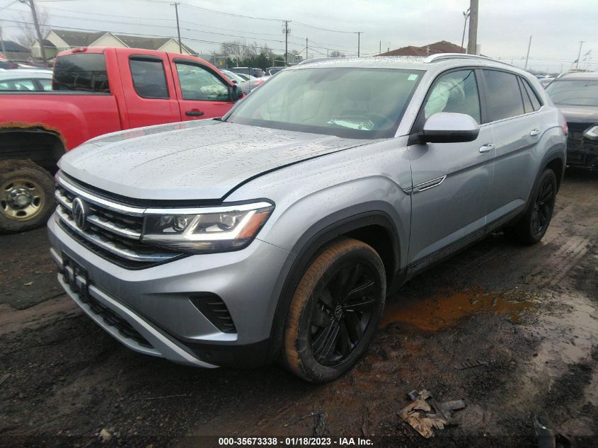 2022 VOLKSWAGEN ATLAS CROSS SPORT 3.6L V6 SE W/TECHNOLOGY VIN: 1V2KE2CA7NC205958
