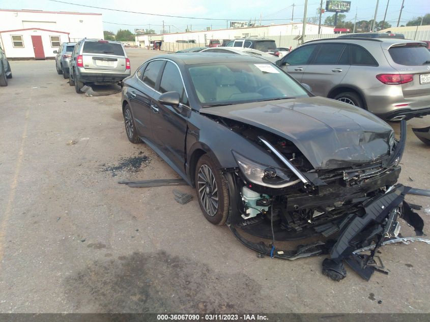 2022 HYUNDAI SONATA HYBRID LIMITED VIN: KMHL54JJ8NA050736
